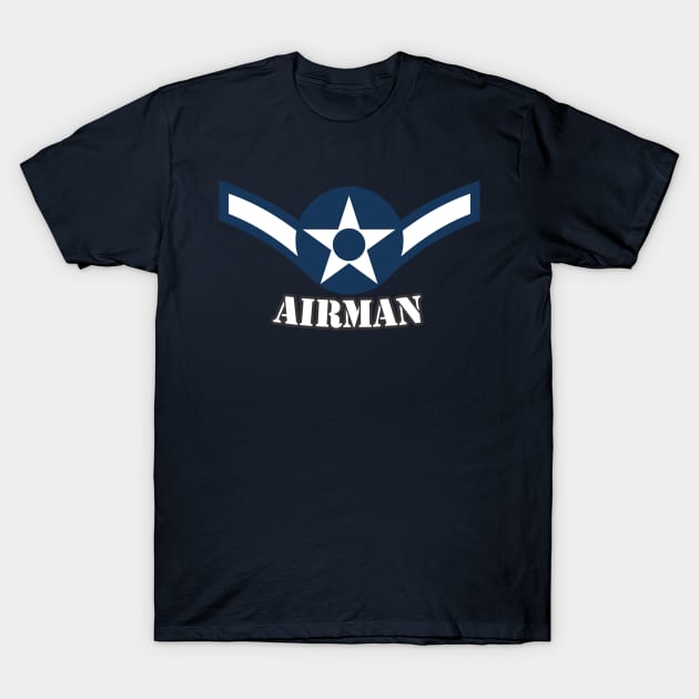 Airman T-Shirt by MBK